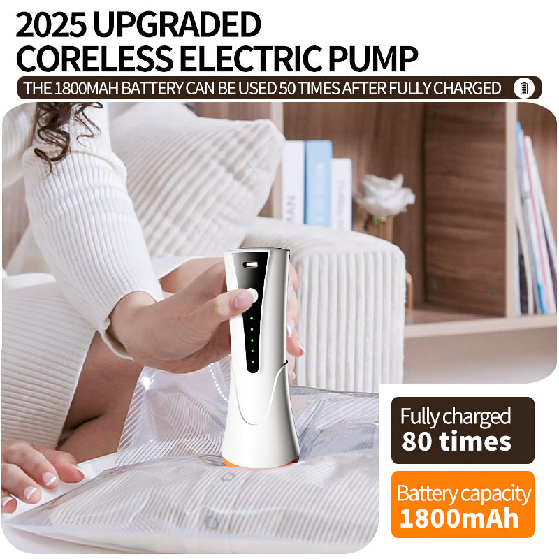 Small vacuum sealing machine for home use, handheld sealing bags