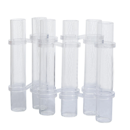 Instagram test tubes, transparent glass hydroponic vases